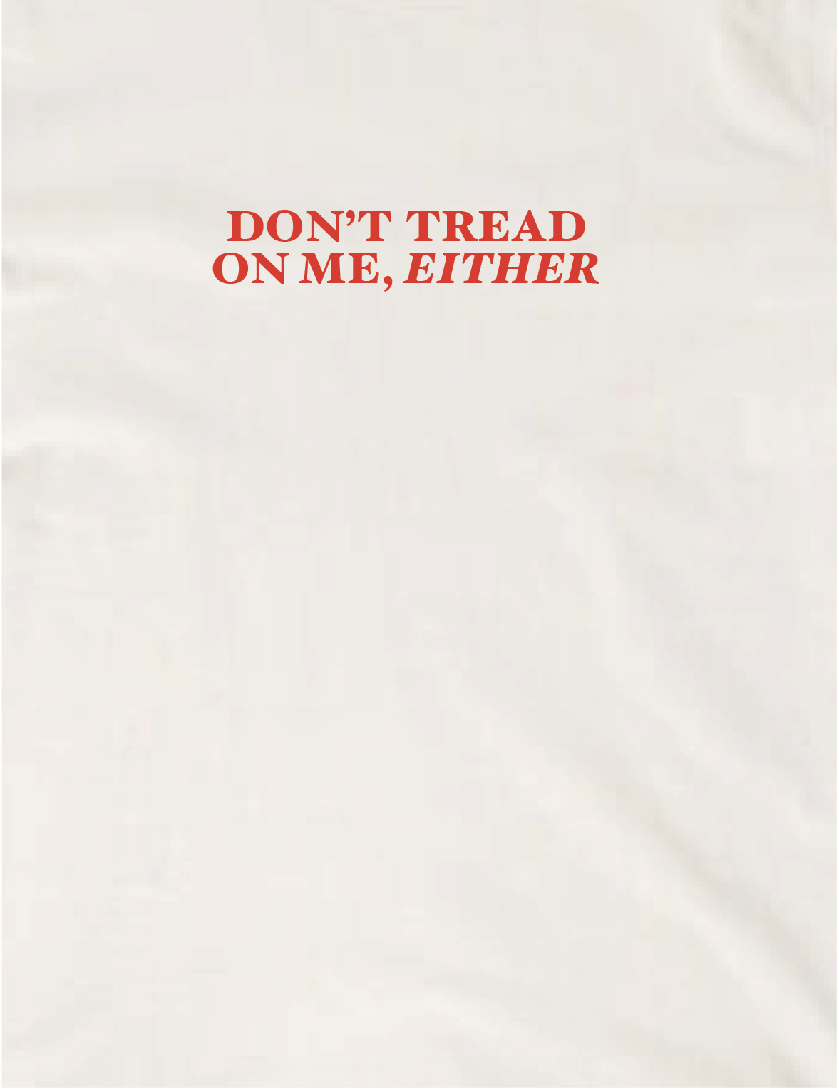 Ivory Comfort Colors T-Shirt